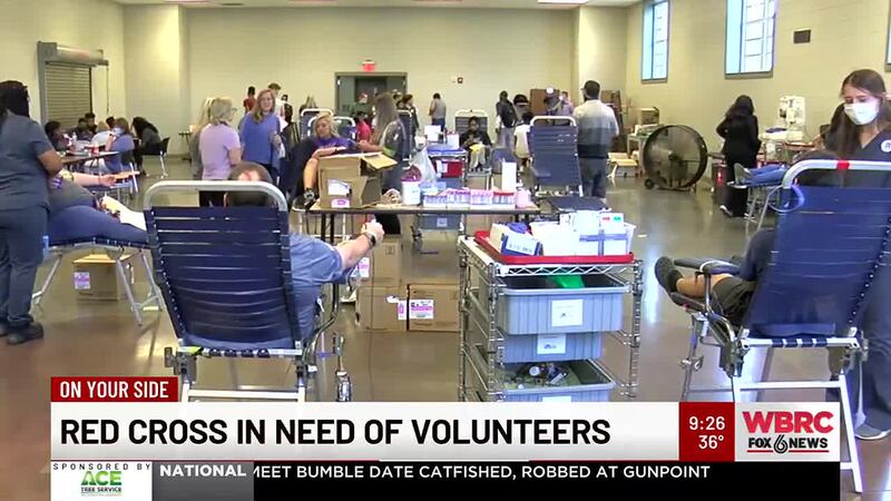 Red Cross in need of volunteers