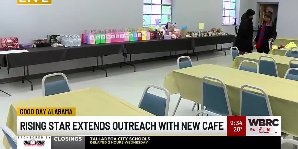 Rising Star extends outreach with new cafe