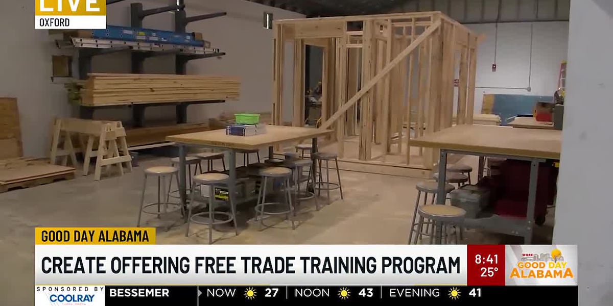 Create offering free trade training program