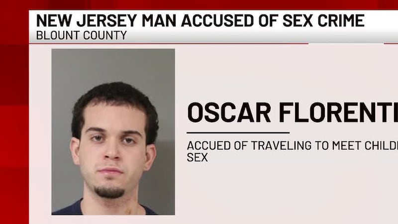 New Jersey man accused child sex crime in Blount County