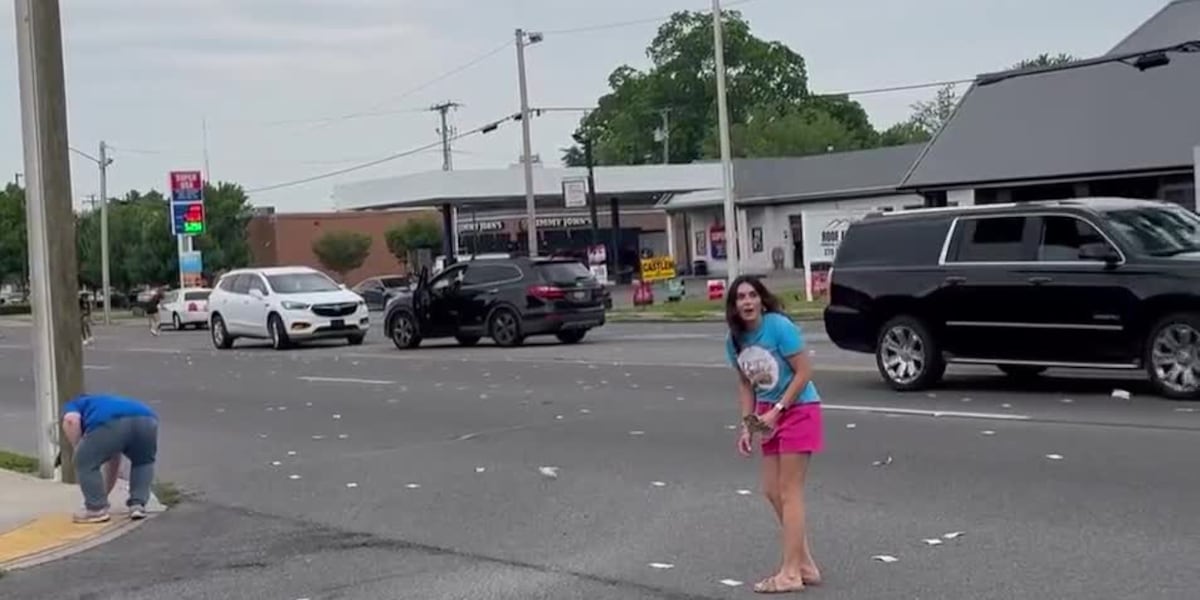 It’s raining dollar bills: Owensboro baker’s shopping trip turns into mini windfall (Source: Becca W