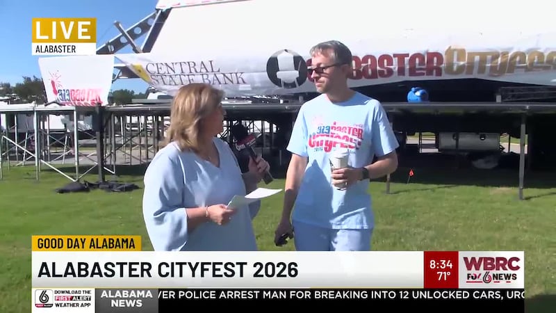 Alabaster CityFest 2026 is Saturday