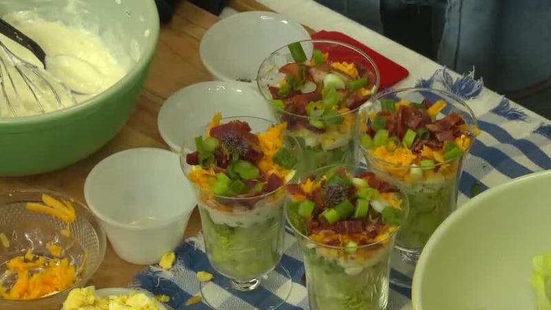 Trace Barnett: Classic Seven-Layer Salad