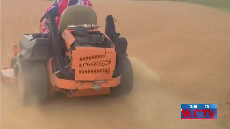 Riders put their skills to the test for an unforgettable race in Whigham’s first zero-turn...