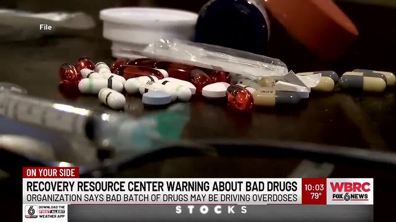 Organization says bad batch of drugs may be driving overdoses