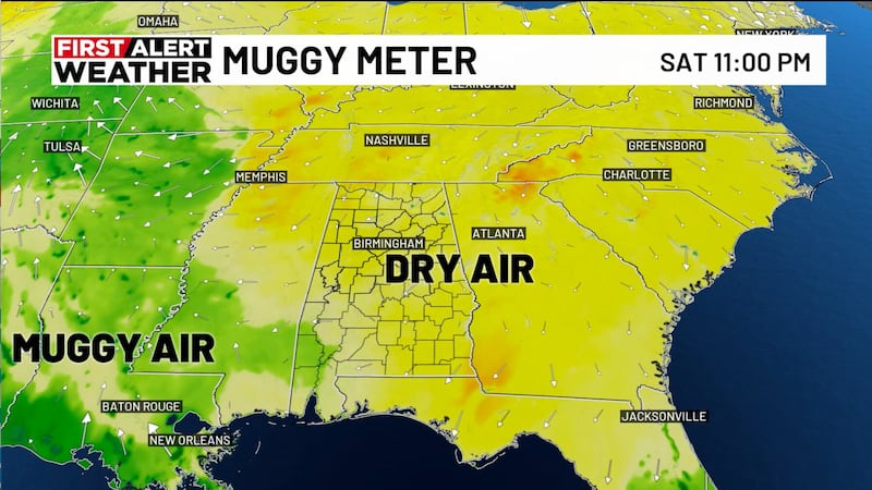 Tracking scattered storms, cooler morning temperatures