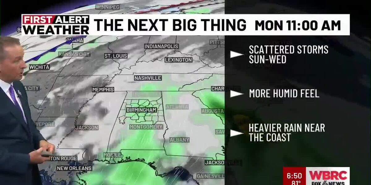 Traking Rought Tracking extreme drought conditions and possible storms this Sunday