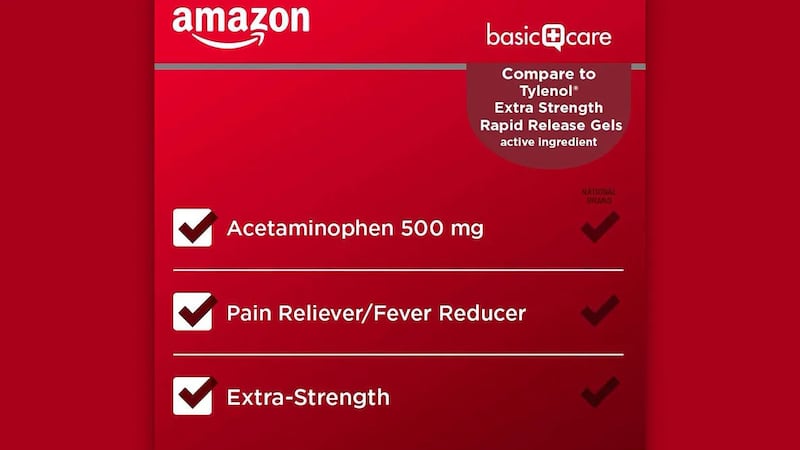 Amazon Acetaminophen pills recalled