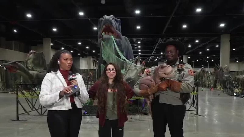 Dinosaurs take over the BJCC this weekend