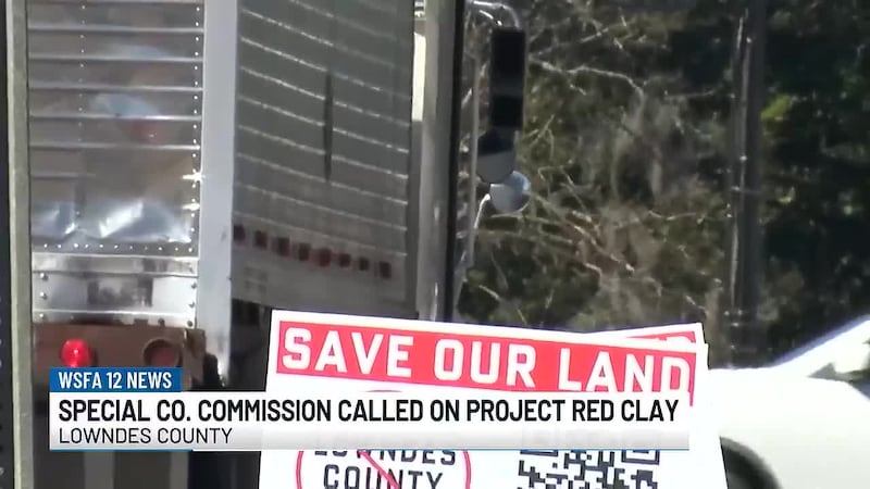 Special County Commission called on Project Red Clay