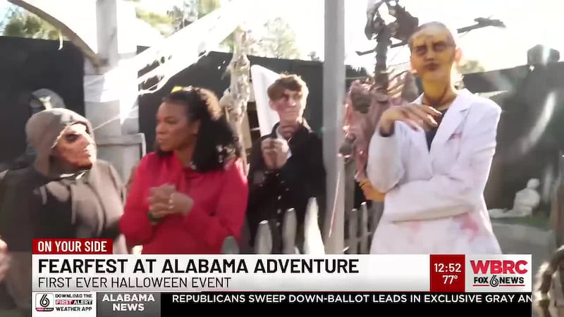 First-ever Halloween event 'FearFest' at Alabama Adventure