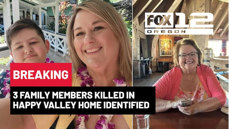 The family of three people found shot to death inside a Happy Valley home released a statement...