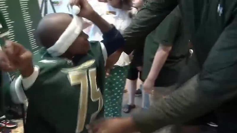 UAB Blazers take part in 'Smile A Mile'