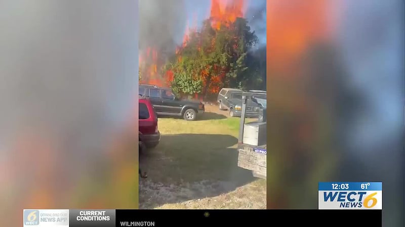 The Wilmington Fire Department put out a vacant mobile home fire Thursday afternoon.