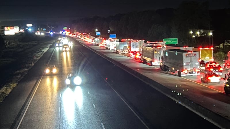 Woman identified in fiery crash on I-459