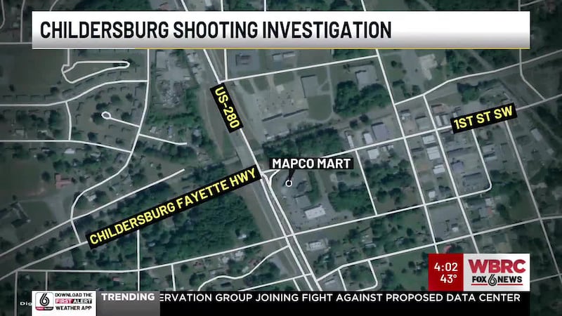 Childersburg shooting investigation