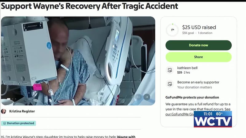 One man is still fighting for his life after the three-vehicle Suwannee County crash that...