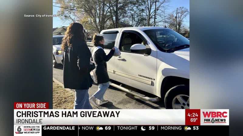Irondale Christmas ham giveaway