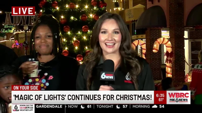 'Magic of Lights' continues for Christmas!